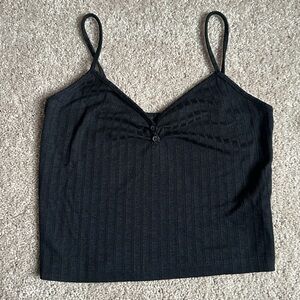 Forever 21 Black Buttoned Camisole